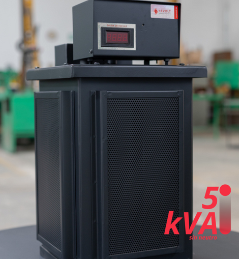 5 KVA | REGULADOR 2Φ SIN NEUTRO 220V